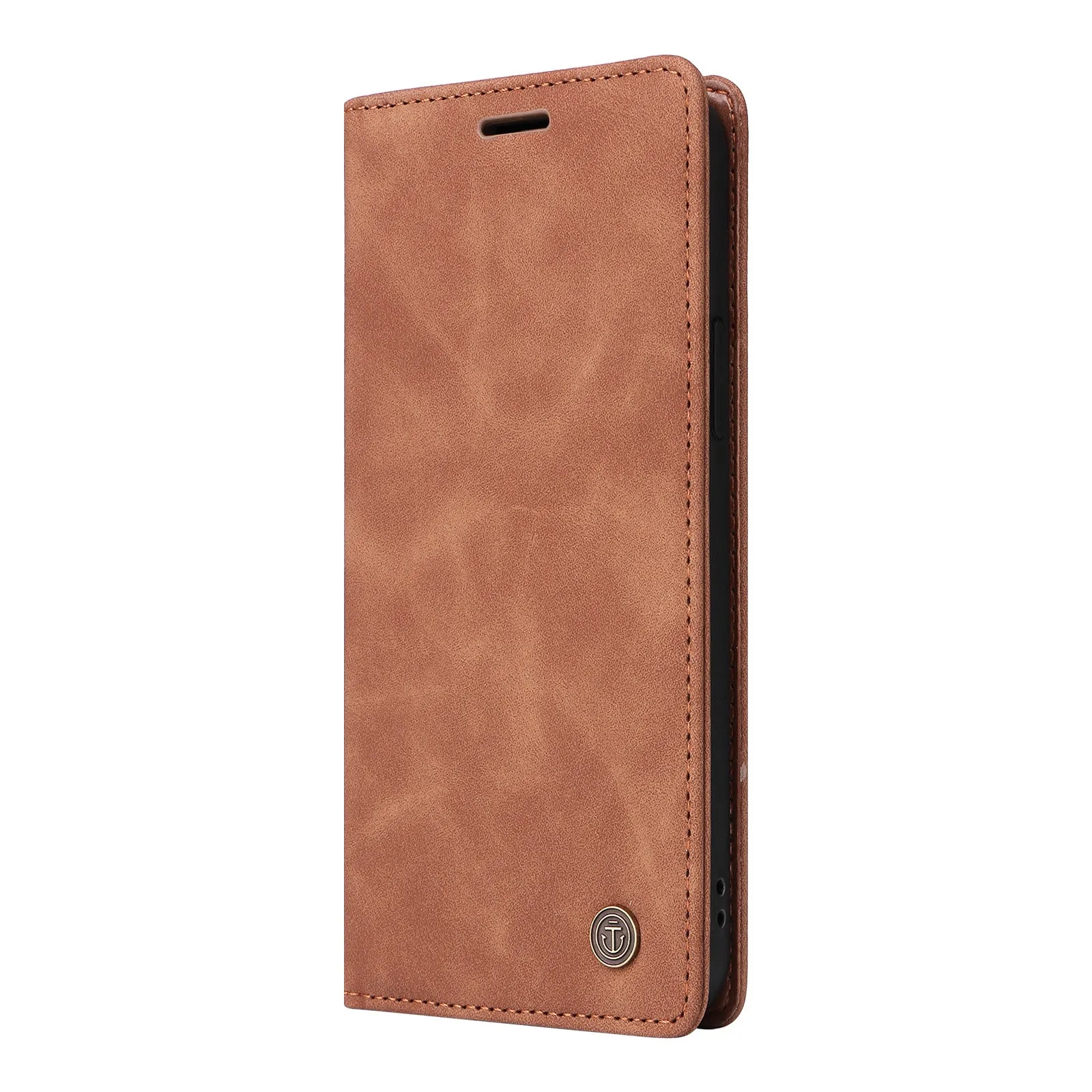 006 Series For Samsung Galaxy S23 Ultra Leather Case Phone Wallet Cover with Sucker Closure