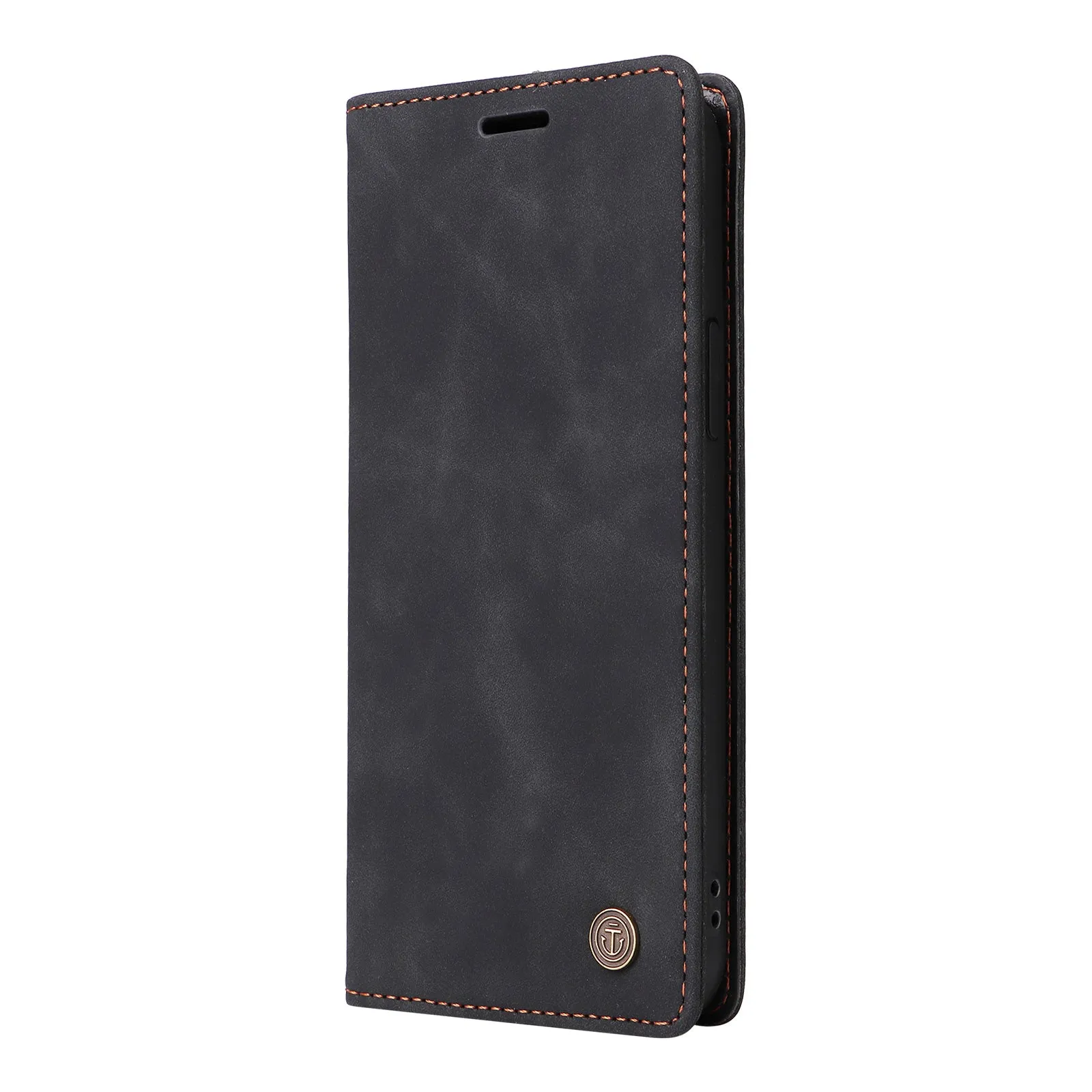 006 Series For Samsung Galaxy S23 Ultra Leather Case Phone Wallet Cover with Sucker Closure