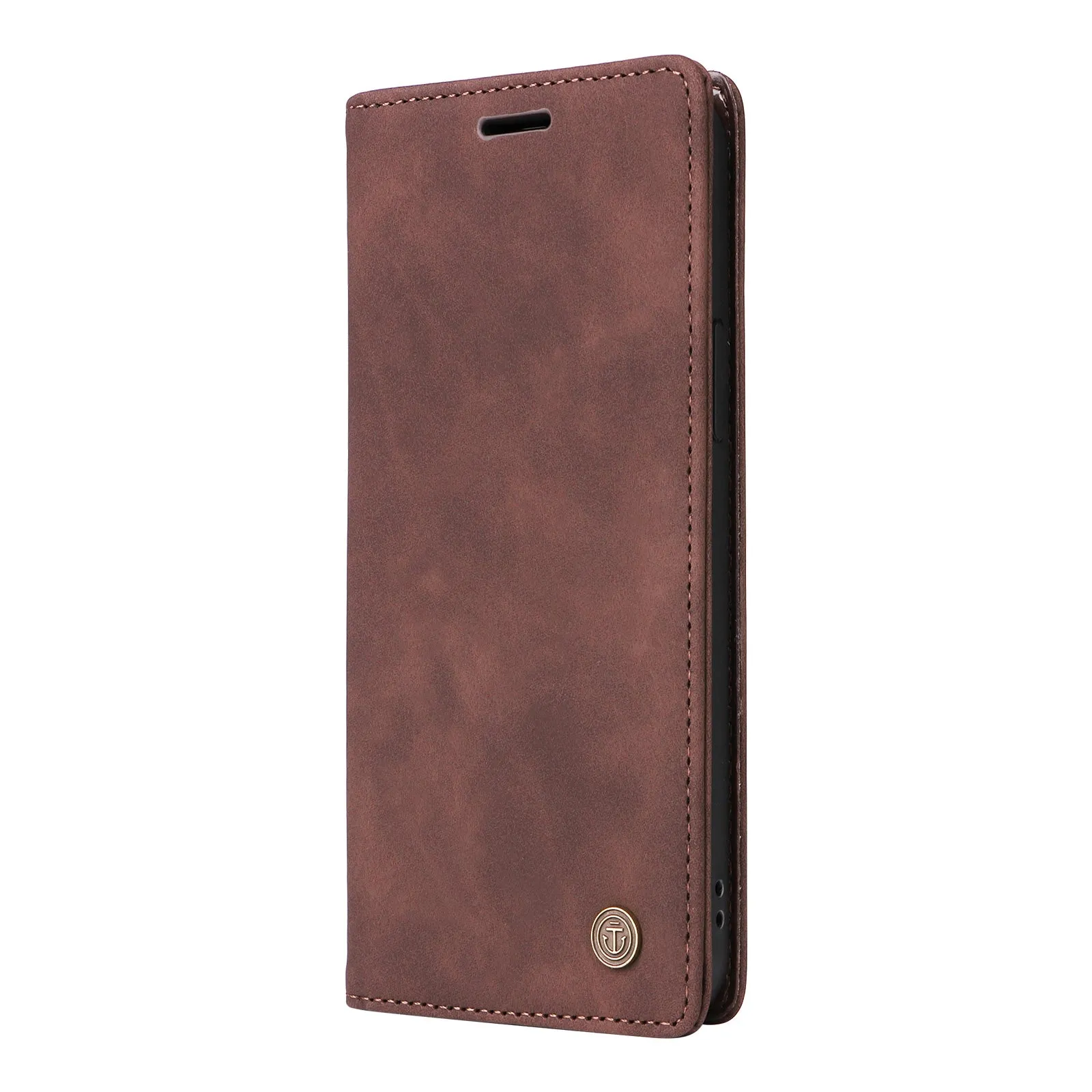 006 Series For Samsung Galaxy S23 Ultra Leather Case Phone Wallet Cover with Sucker Closure