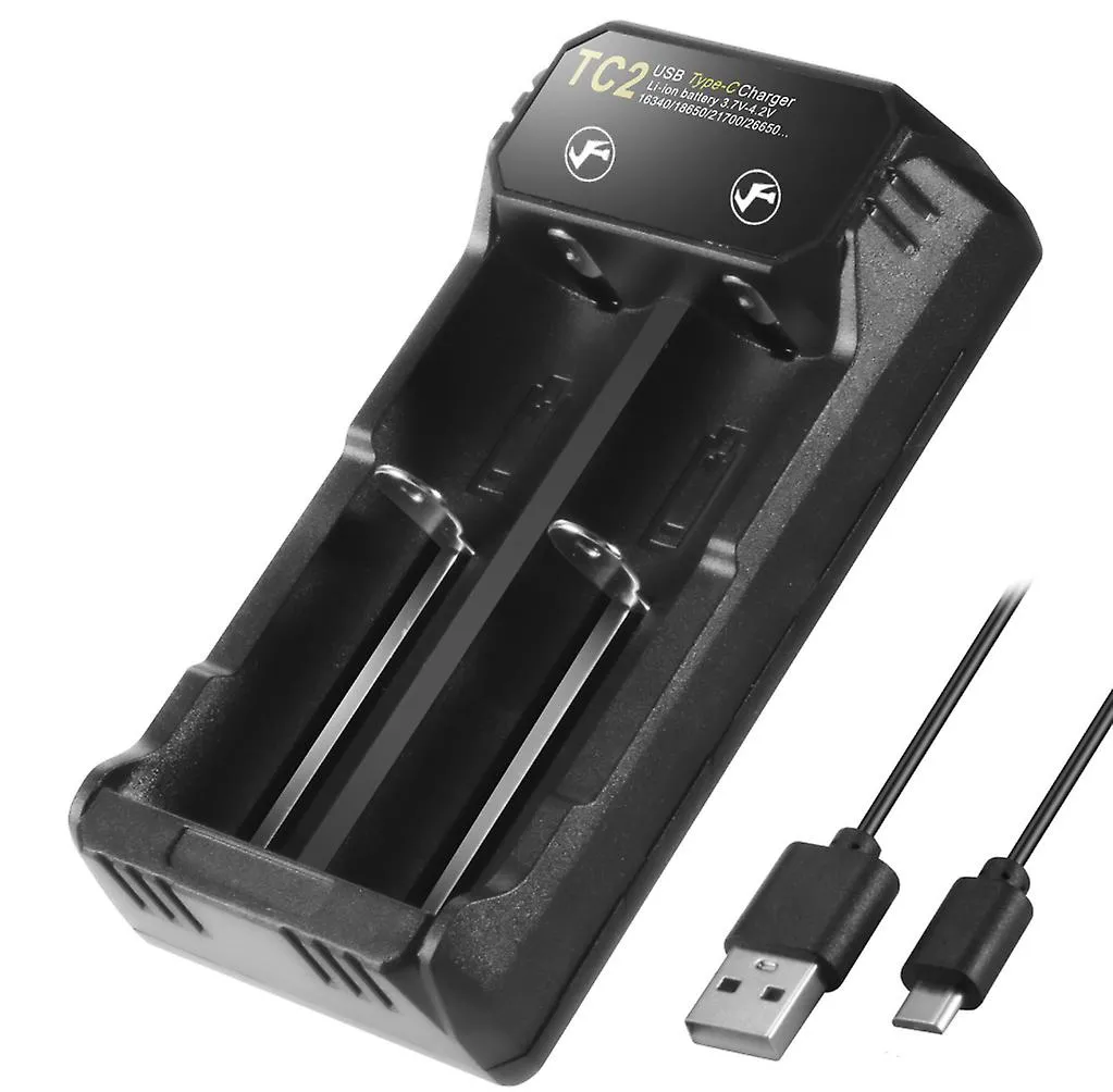 18650 lithium battery charger, 5V2A dual-slot battery charger AZ15906