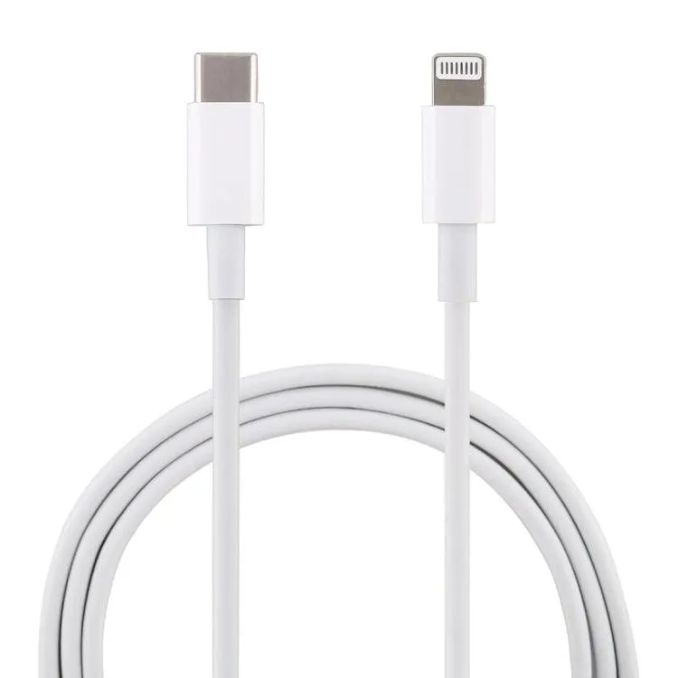 1m 12W USB-C to 8 Pin PD Fast Charging Cable - Quick Charge and Durable Design