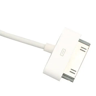 2 in 1 30 Pin and Apple 8 Pin Male to USB Sync and Charge Cable (18CM,White) for iPhone 6 iPhone 6 Plus