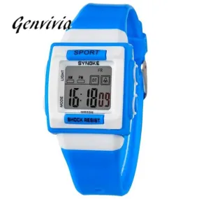 2017 New Fashion Watches Kid Children Boy Girl Motion Digital Watch Kid's Watch