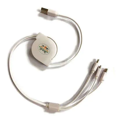 3 in 1 Retractable Charging Cable