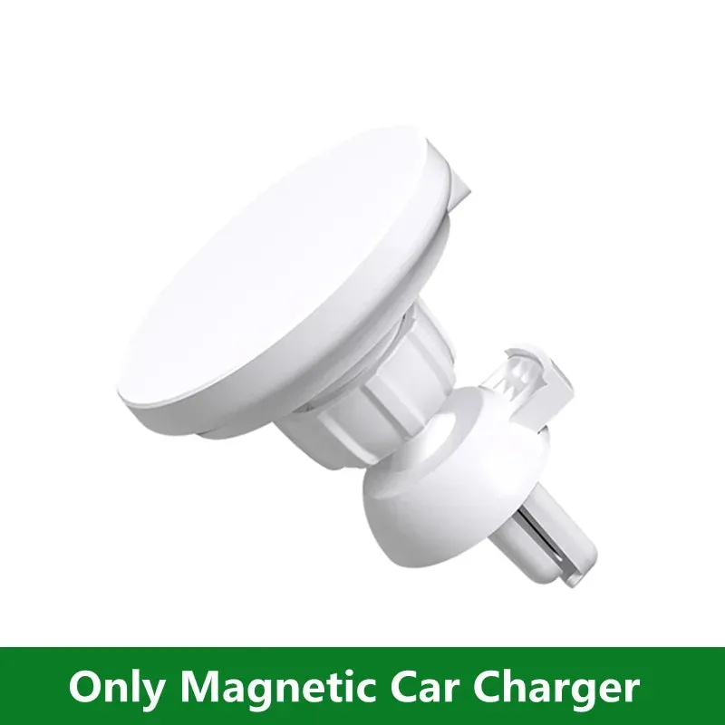 30W Magnetic Car Wireless Charger macsafe for iPhone 12 13 14 15 pro max mini Air Vent Car Phone Holder Stand Fast Car Charging|car vent phone holder