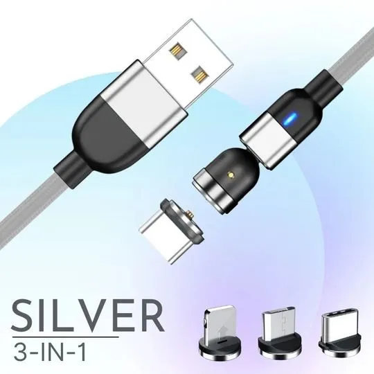 540° Rotating Free Charging Cable