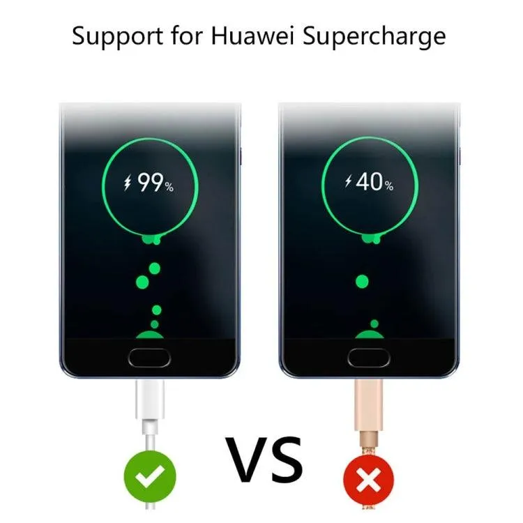 5A Super Fast Charging USB to USB-C Data Cable for Mobile Phones and Tablets