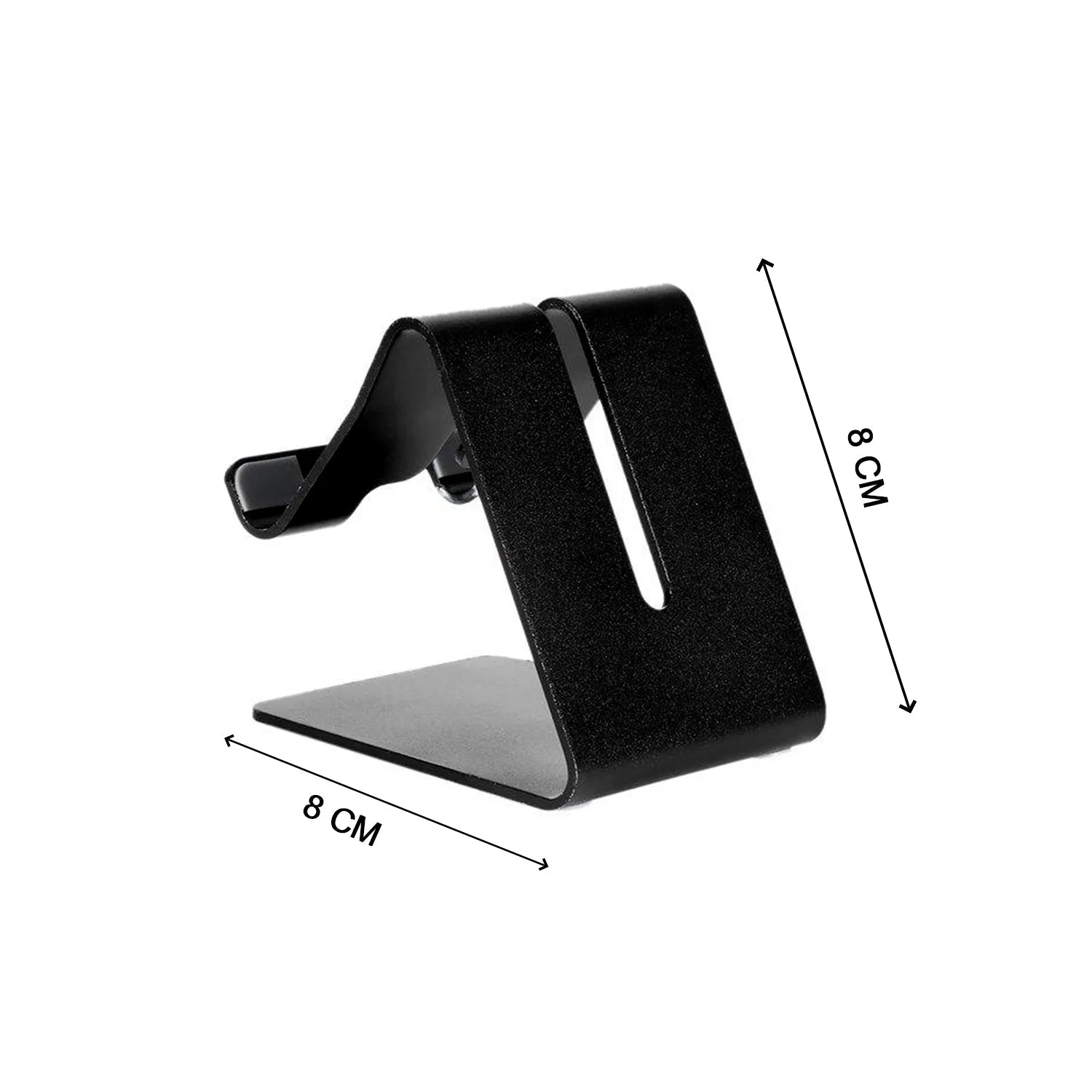 6149 Mobile Metal Stand widely used to give a stand and support for smartphones etc, at any place and any time purposes.