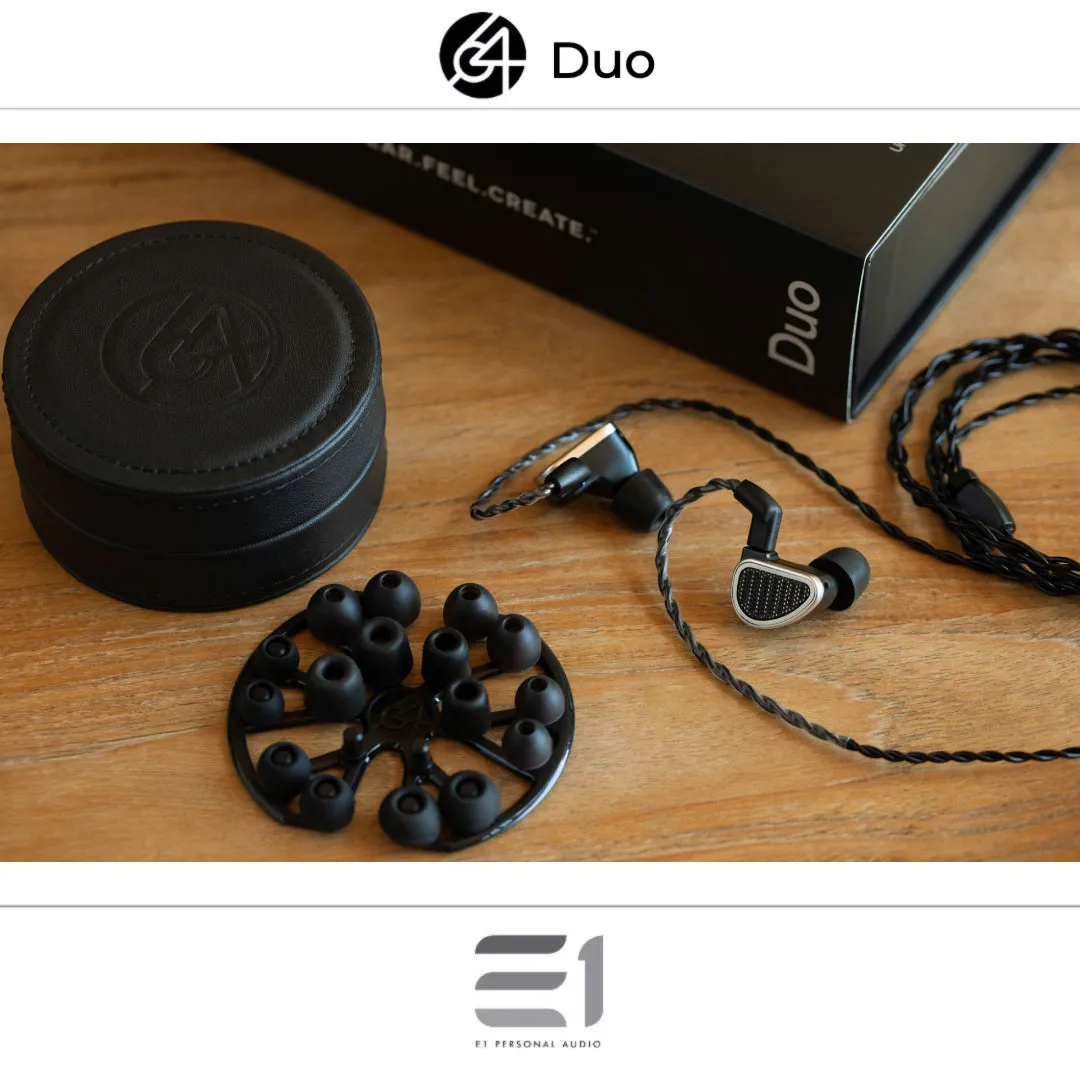 64audio DUO Hybrid Universal-fit In-ear Monitors