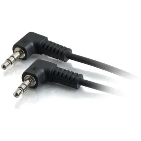 6Ft 3.5Mm Right Angled M/M Stereo Audio Cable