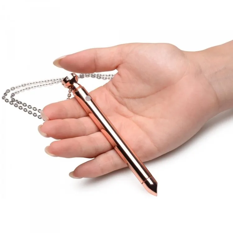 7X Vibrating Necklace - Rose Gold *