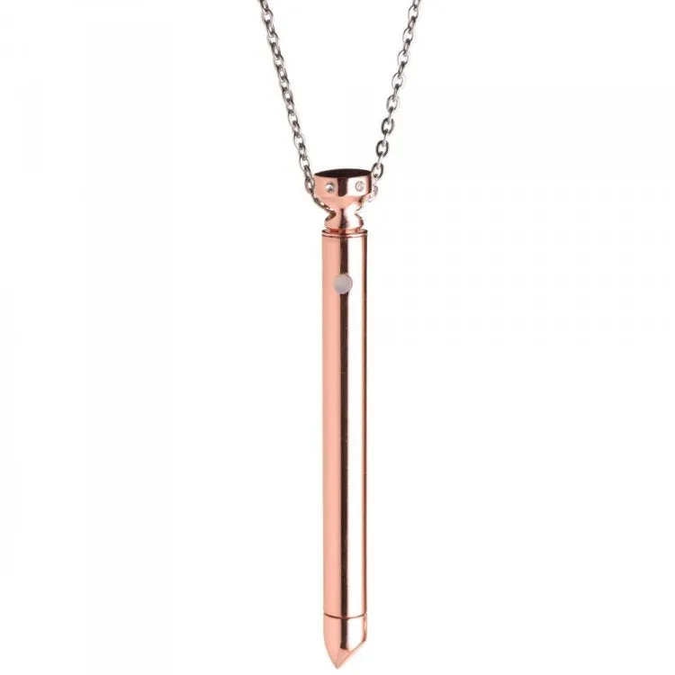 7X Vibrating Necklace - Rose Gold *