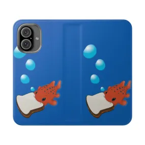 Adorable Stitch Inspired Flip Cover Phone Case