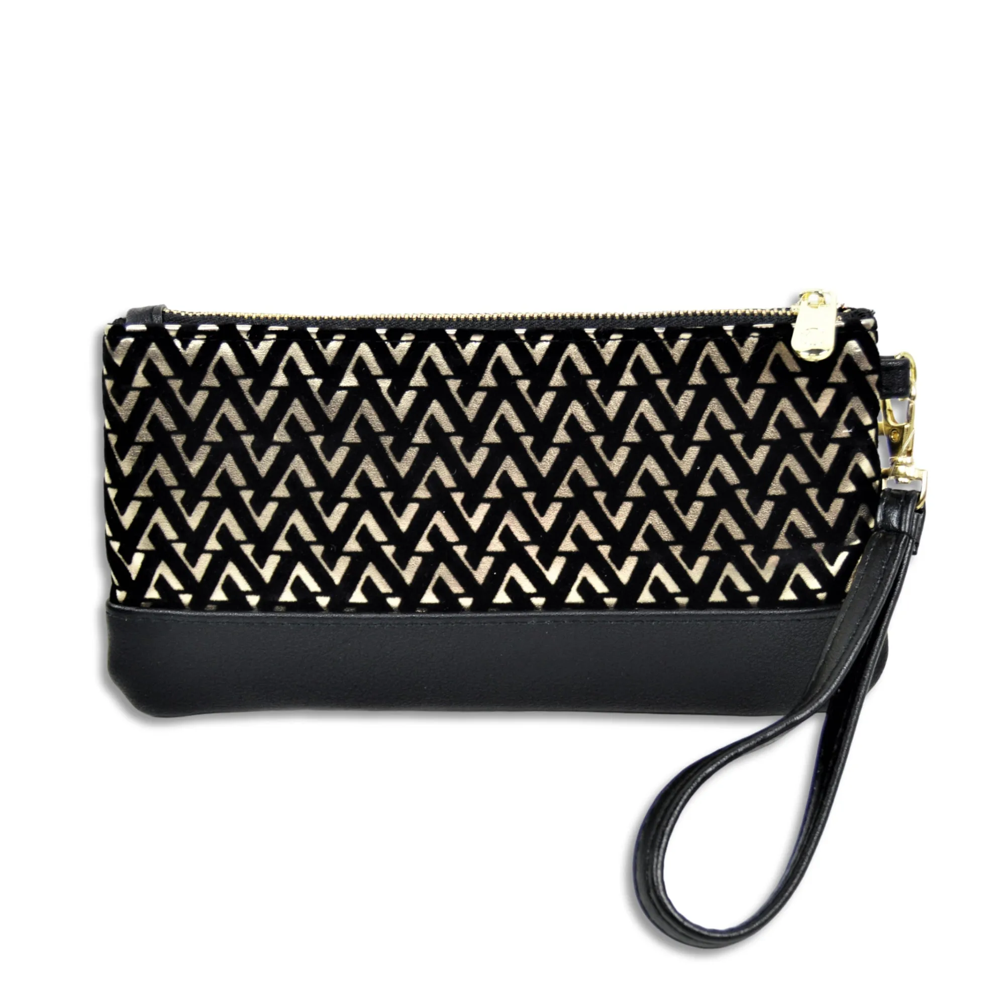 Adrienne Vittadini Women's RFID Protection Can hold your Phone Wristlet Wallet