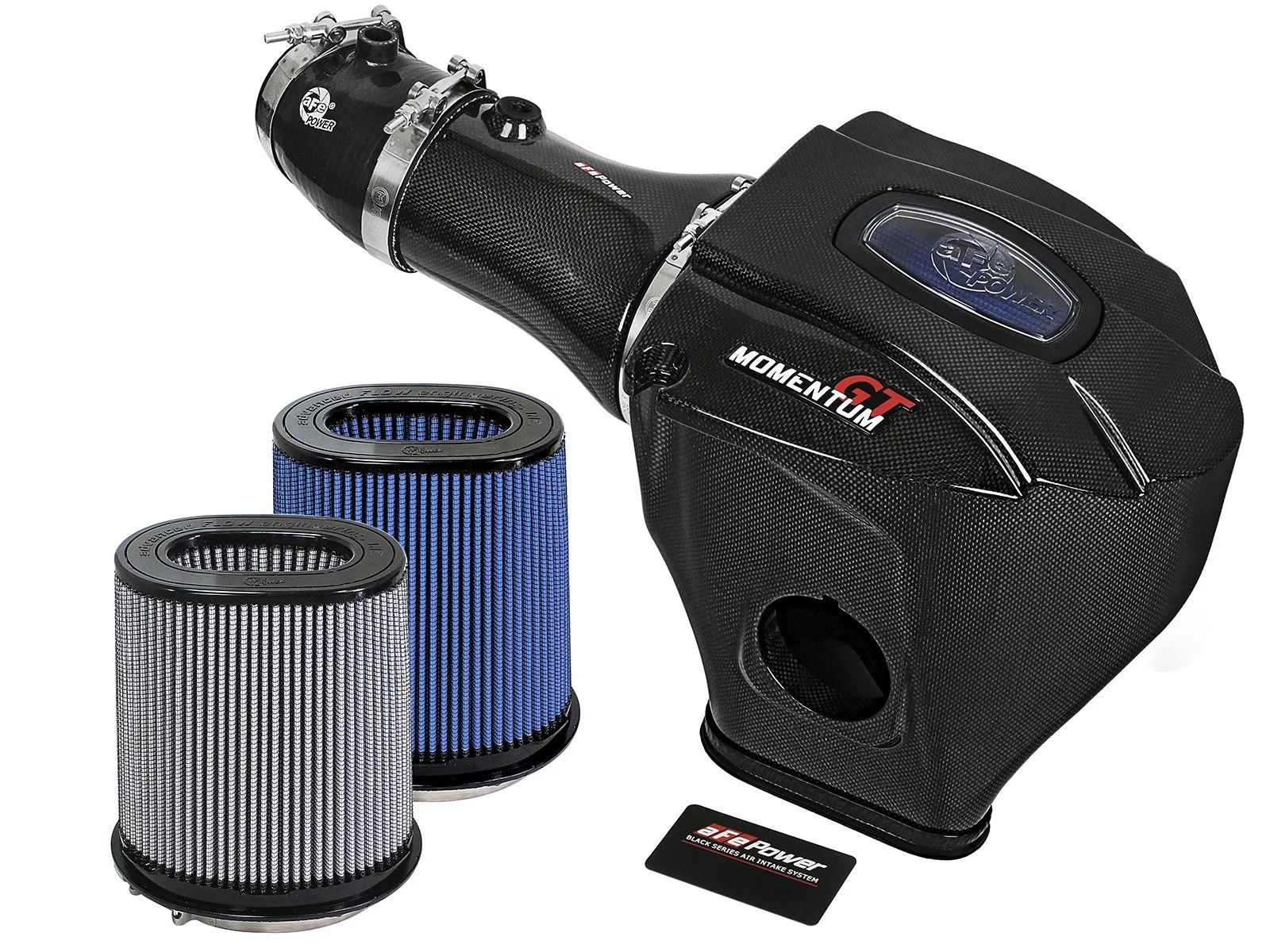 aFe Cold Air Intake Dodge Challenger/Charger SRT Hellcat (17-18) Black Series w/ Dual Air Filter