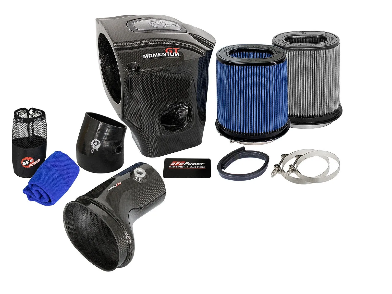 aFe Cold Air Intake Dodge Challenger/Charger SRT Hellcat (17-18) Black Series w/ Dual Air Filter