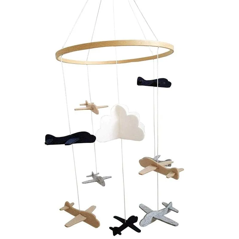 Airplane and Cloud Mobile/ Nursery Decoration