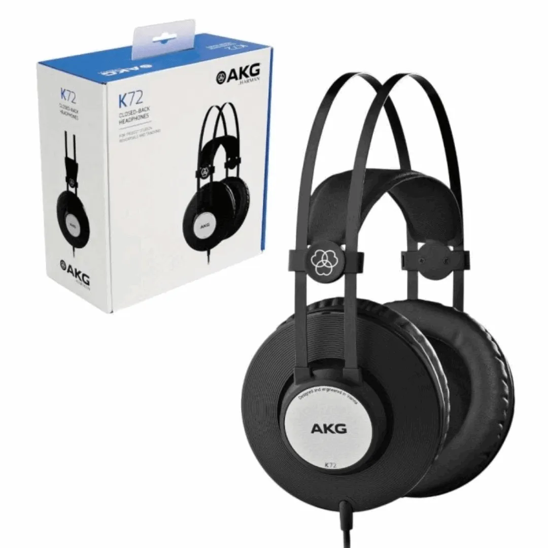 AKG K72 Closed-back Stereo Headphones (K-72 / K 72)