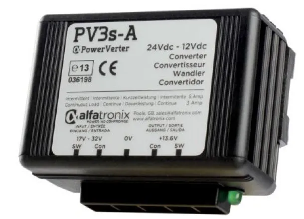 Alfatronix Powerverter Converter 24V DC - 12V DC Non Isolated 6A DUAL