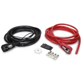 American Autowire Battery Cable Kit - Top Mount Battery Terminals - Post Adapters/Terminal Lugs/Heat Shrink Included - Copper - 18 Ft.