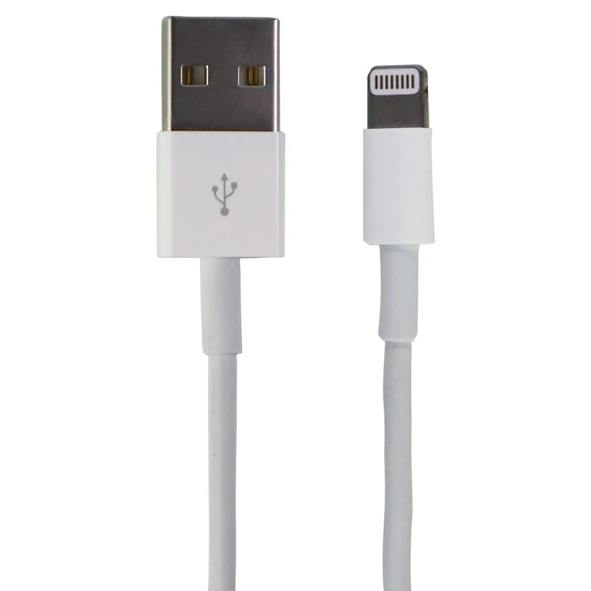 Apple (3.3-ft/1m) Lightning 8-Pin to USB Cable - White (A1480)