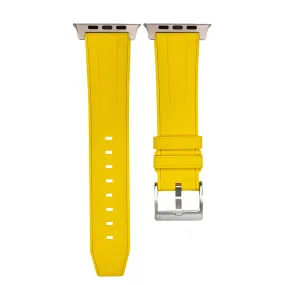 Apple Band ULTRA - Shark Skin Rubber - Yellow