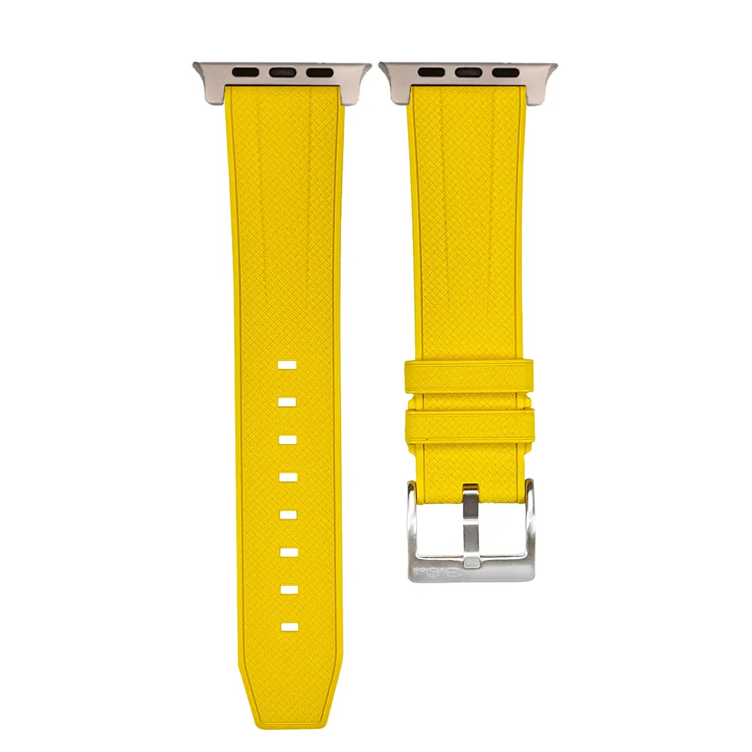 Apple Band ULTRA - Shark Skin Rubber - Yellow