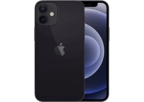 Apple iPhone 12 Mini, 64GB, Black - Unlocked (Renewed Premium)