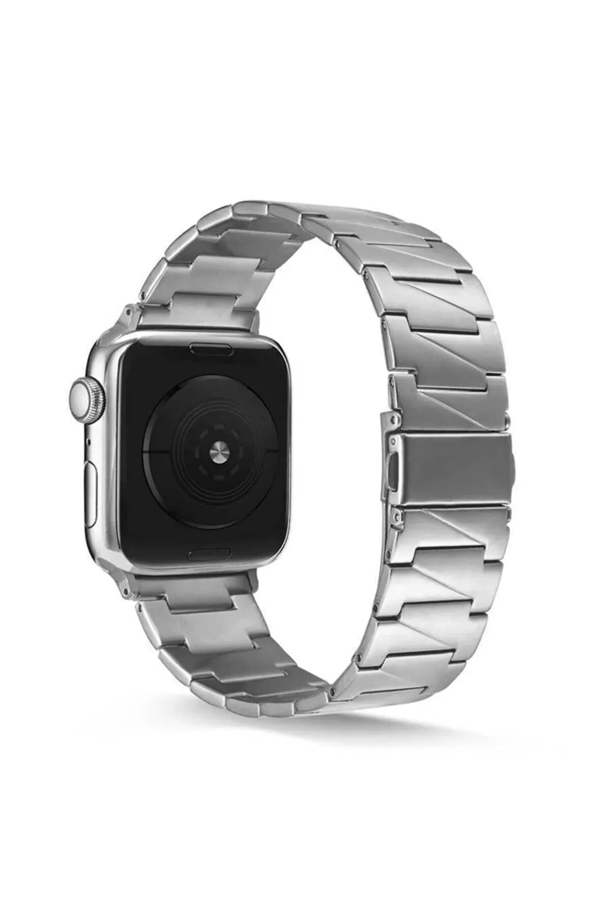 Apple Watch 41mm / 40mm / 38mm | Aluminum Alloy Stainless Steel Bands |Silver