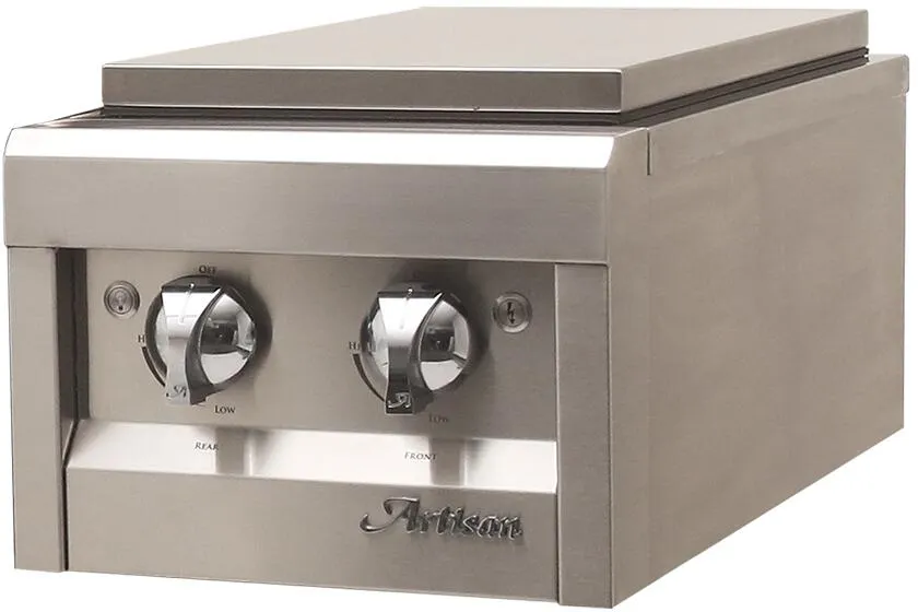 Artisan 14'' Stainless Steel Built-In Double Side Burner Propane Gas