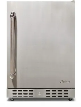 Artisan 24'' Outdoor Built-In Counter Depth Compact Refrigerator 5.5 cu. ft.