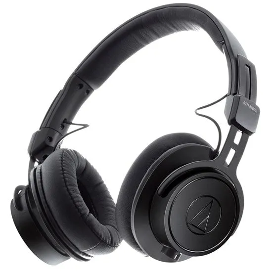 Audio Technica ATH M60x Professional On-Ear Studio Headphones (Black)