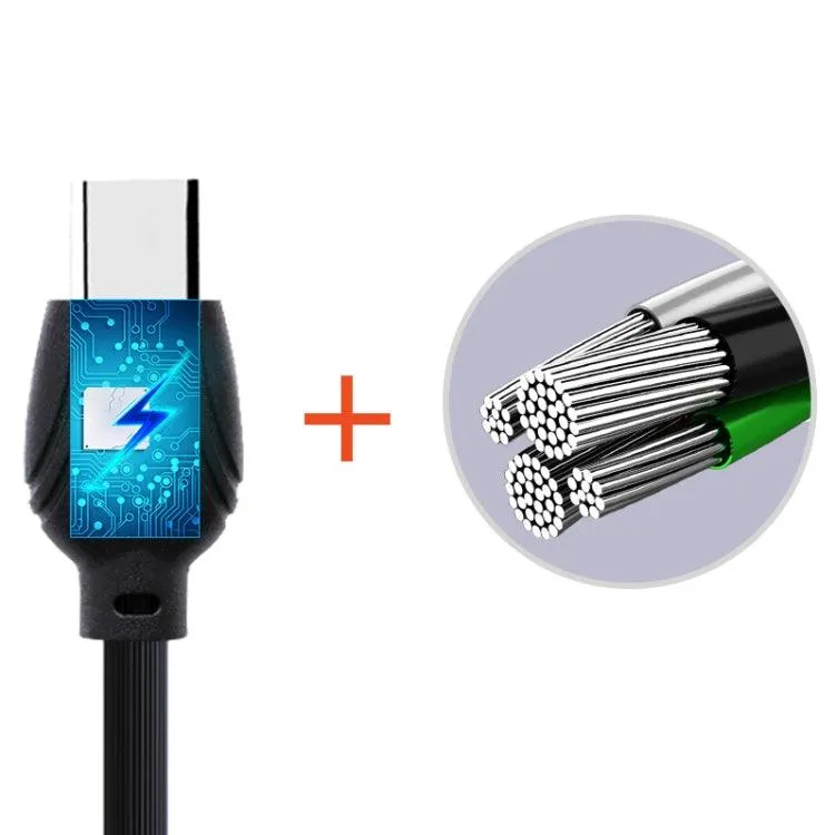 Awei CL-62 1m Dual USB-C Charging & Data Cable - 2.5A Fast Charge with Aluminum Alloy Connector