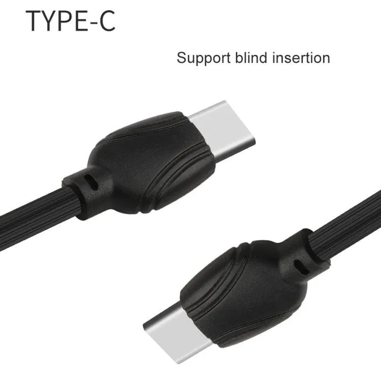 Awei CL-62 1m Dual USB-C Charging & Data Cable - 2.5A Fast Charge with Aluminum Alloy Connector