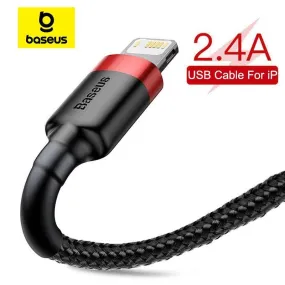 Baseus iPhone Pro Max Charging Cable: Fast Charge & Durable Data Transfer