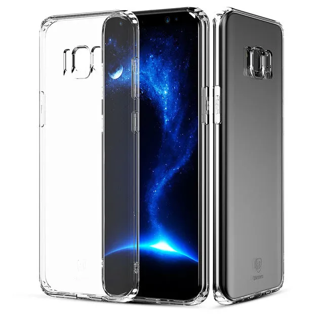 Baseus Transparent Case For Samsung Galaxy S8 Ultra Thin Clear Soft TPU Silicone Cover Case For Galaxy S8 Plus Coque Fundas