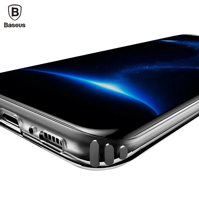 Baseus Transparent Case For Samsung Galaxy S8 Ultra Thin Clear Soft TPU Silicone Cover Case For Galaxy S8 Plus Coque Fundas