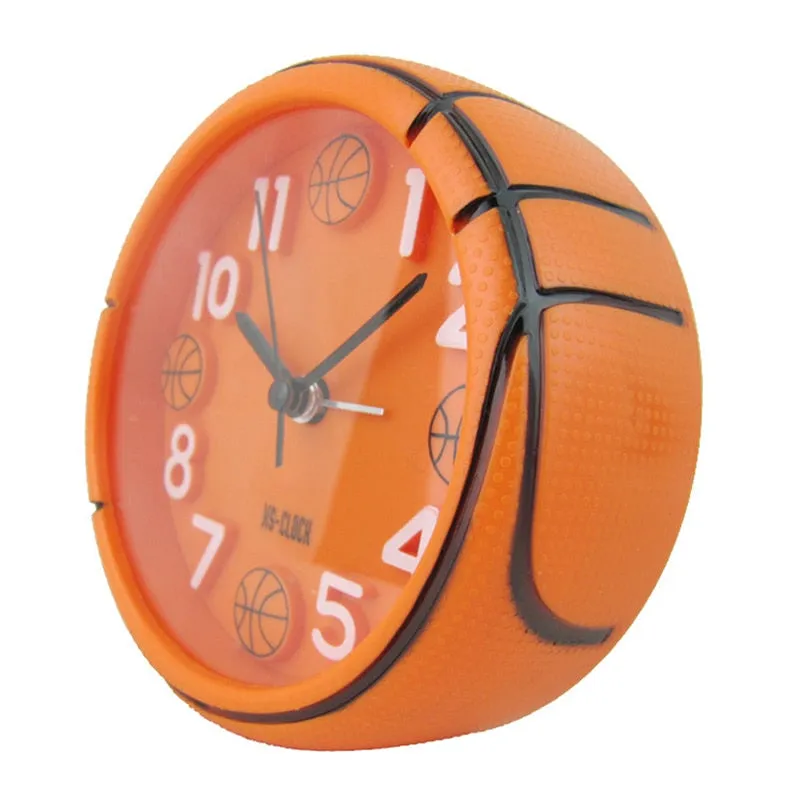 Basketball Football Alarm Clock Desktop Shape Sport Fashion Creative Table Clock 3D Stereo Bedroom Birthday Gift Digital Clock