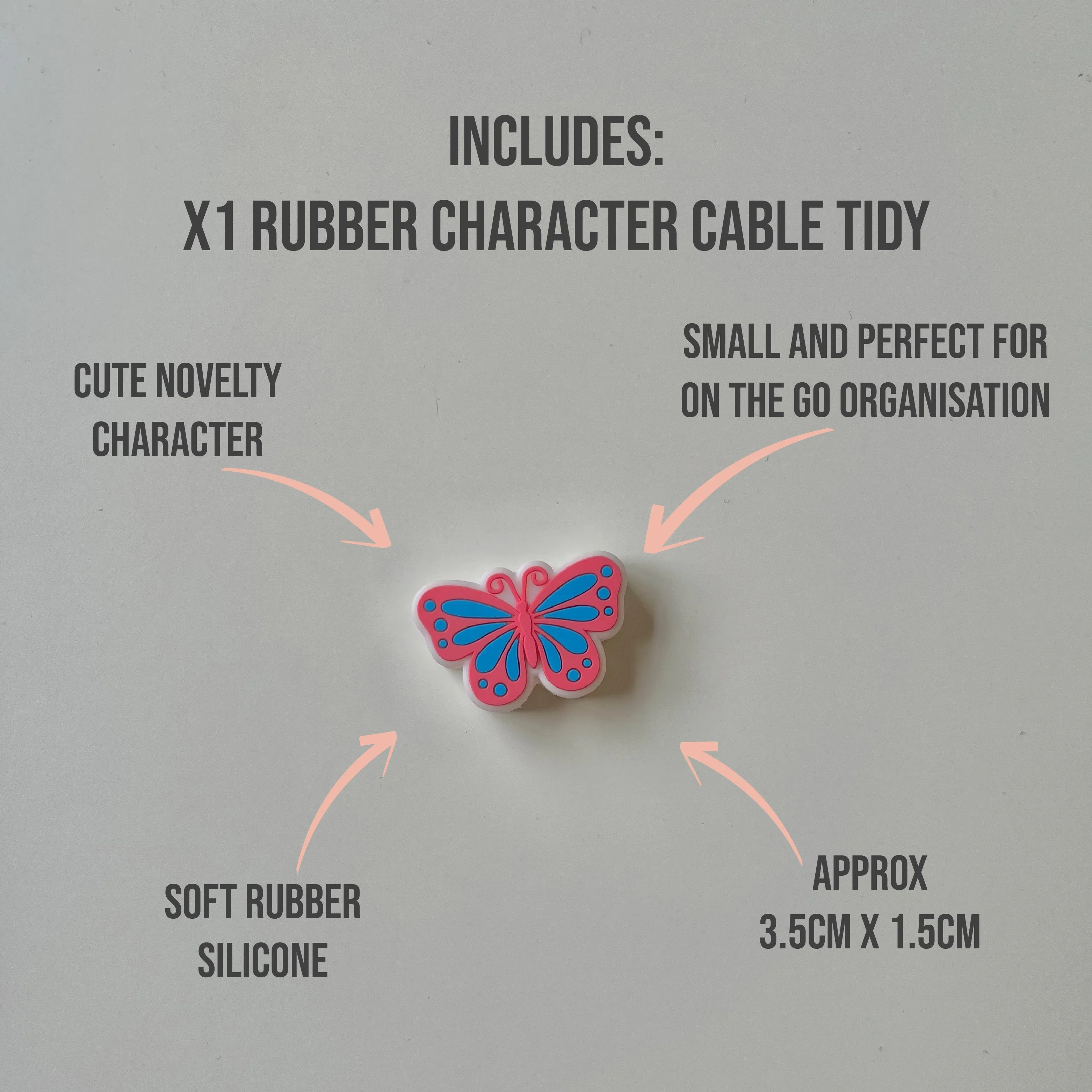 Bina The Butterfly Cable Tidy