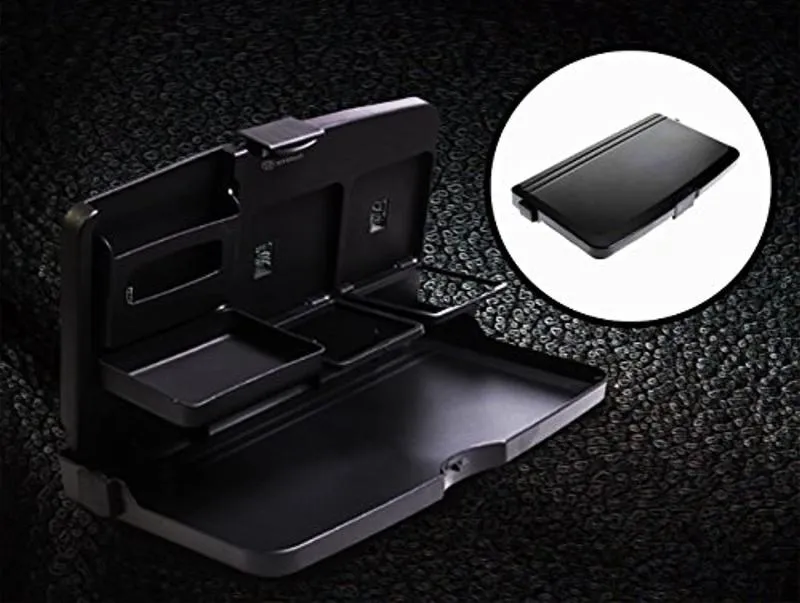 Black Car Food Snack Tray Drink Meal Tray for Car