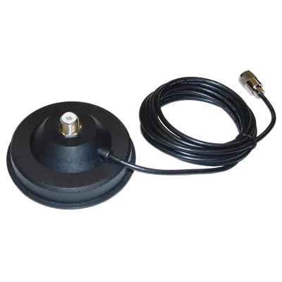 BlackBox Mobile Radio Magnetic Base for UHF or VHF car antenna.