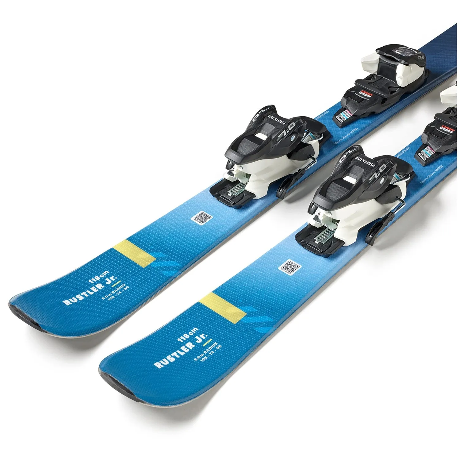 Blizzard Rustler Twin Jr. Skis   FDT Bindings - 2025 - Youth