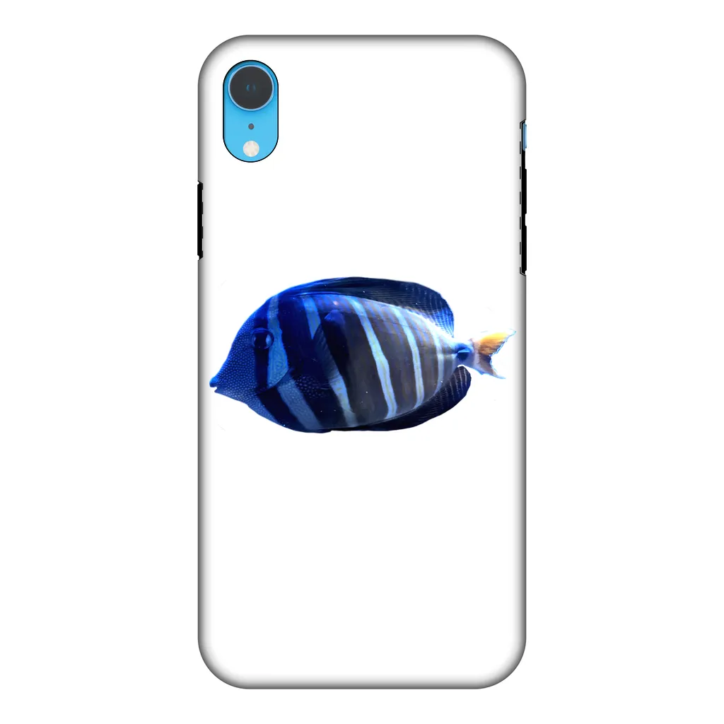 Blue Striped Fish Fully Printed Tough Phone Case