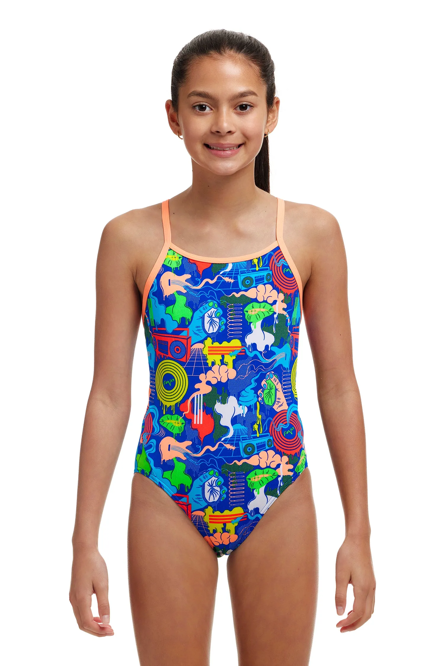 Blues Baby | Girls Diamond Back One Piece