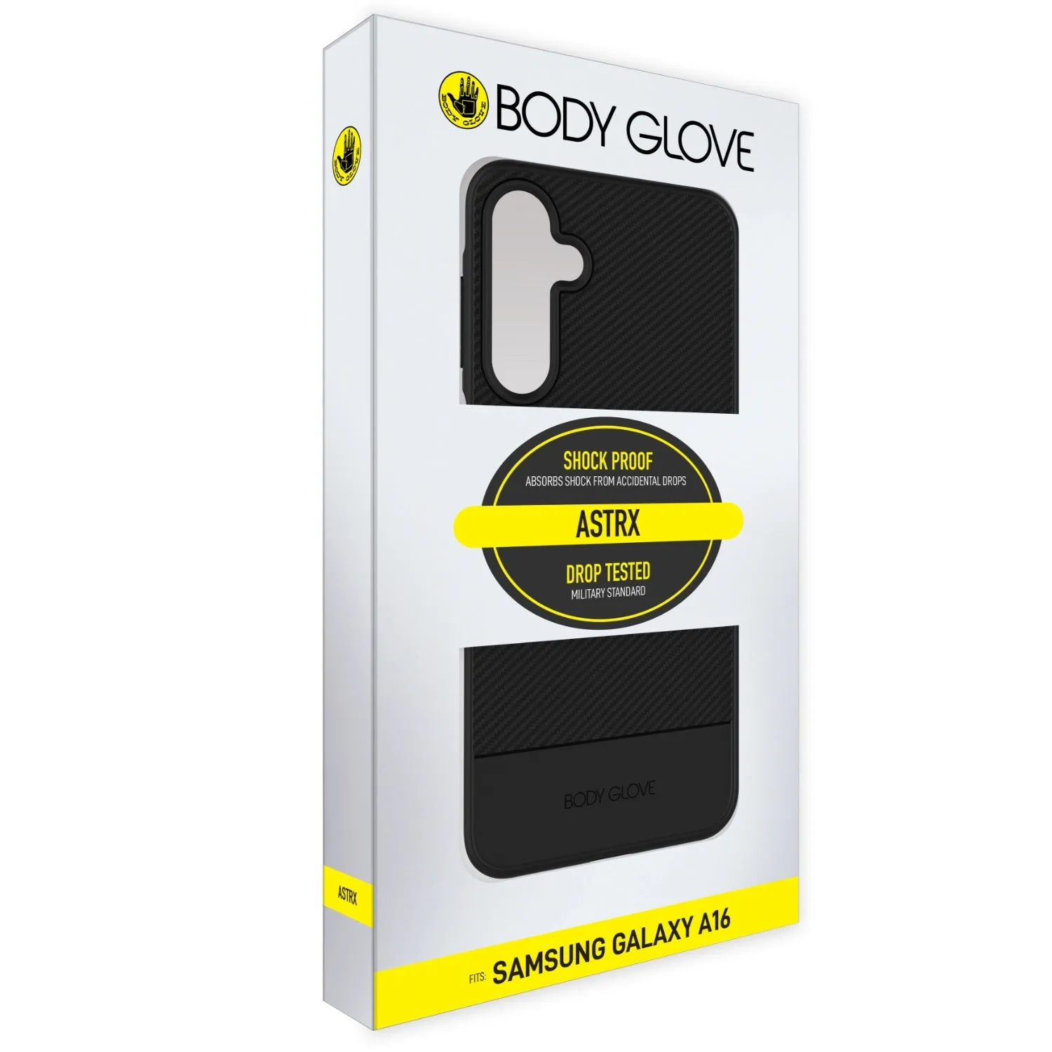 Body Glove Astrx Case - Samsung Galaxy A16 - Black (BGAST-GA16-BK)