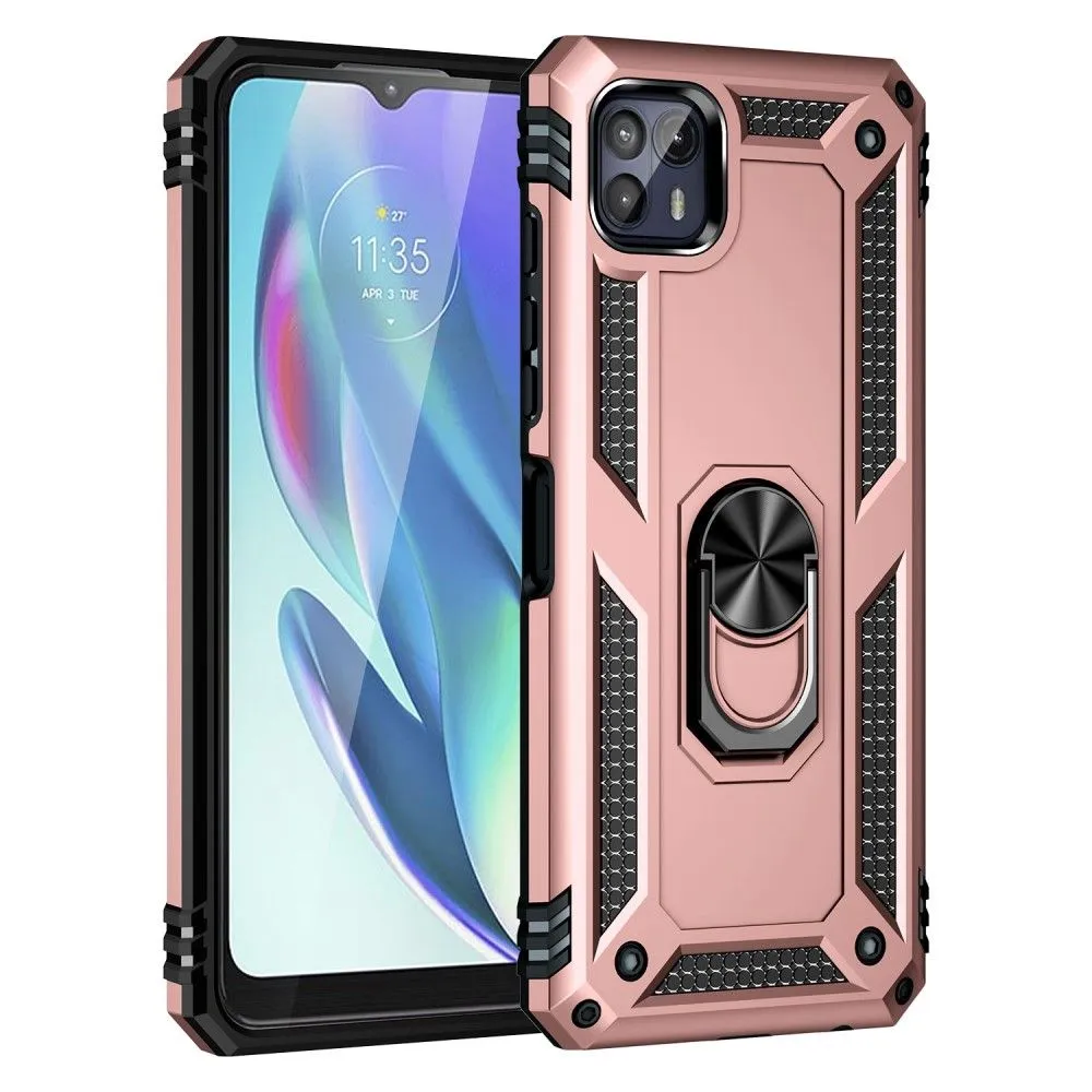 Bofink Combat Motorola Moto G50 5G case - Rose Gold