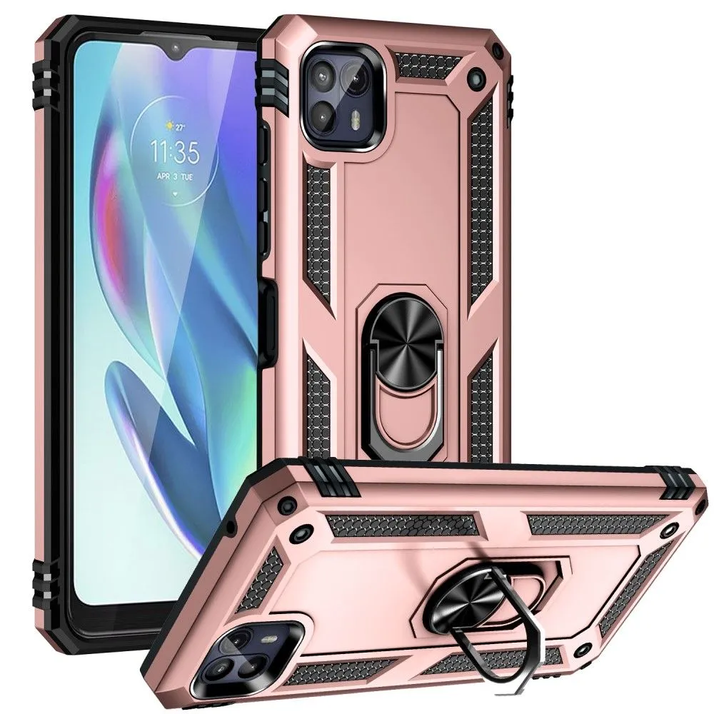 Bofink Combat Motorola Moto G50 5G case - Rose Gold