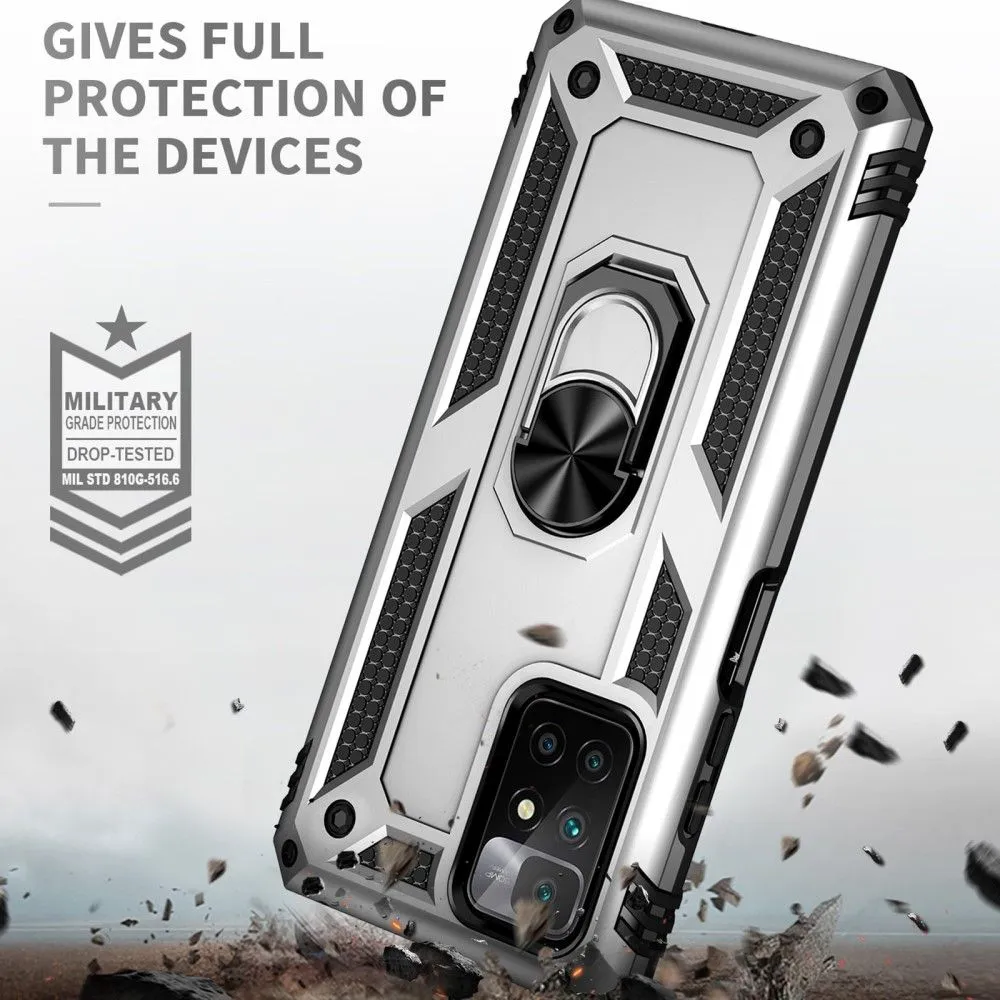 Bofink Combat Xiaomi Redmi 10 case - Silver