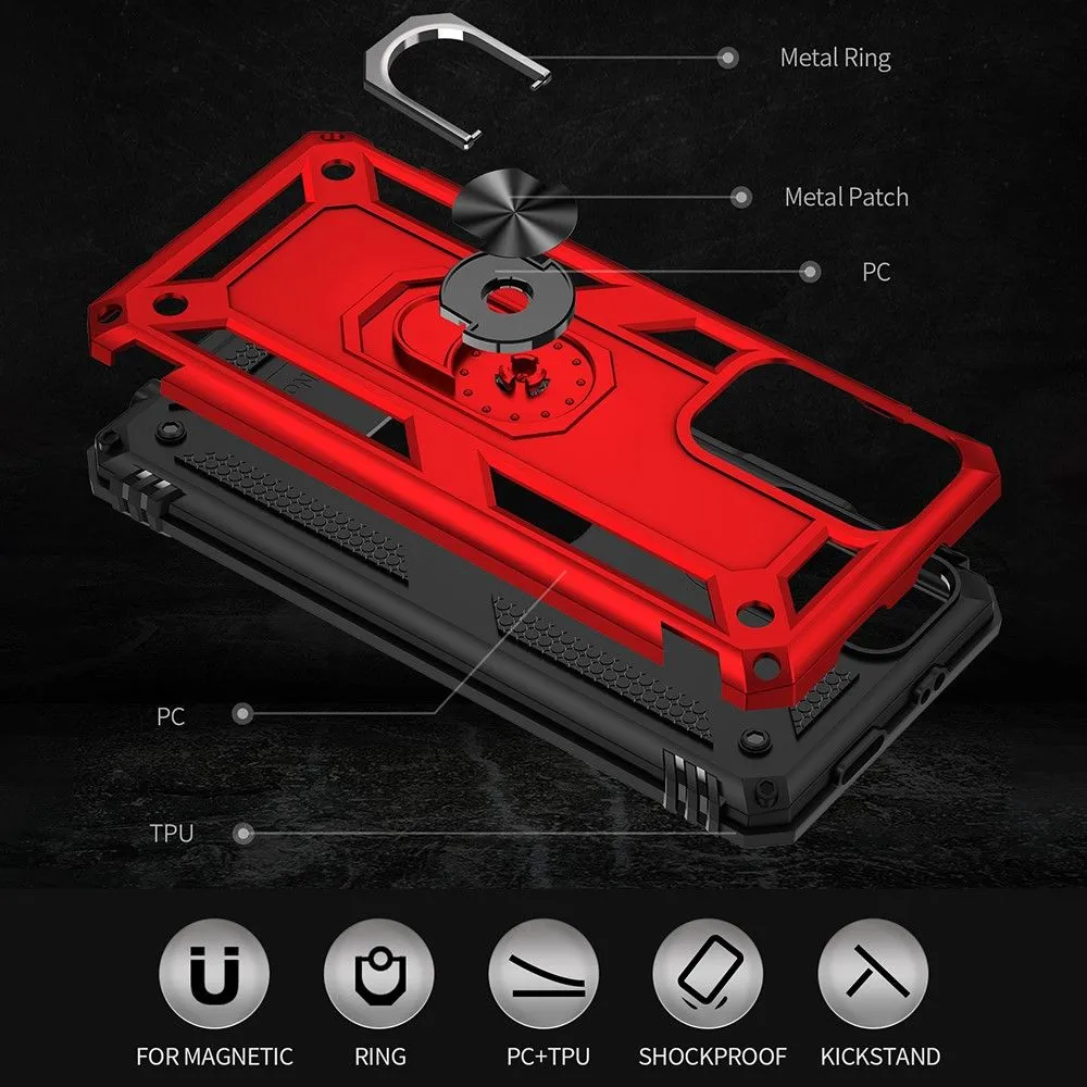 Bofink Combat Xiaomi Redmi Note 11T 5G / 11S 5G case - Red