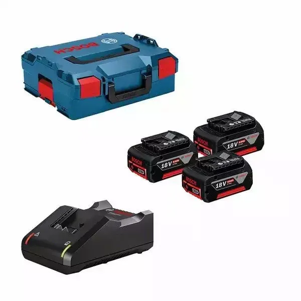 Bosch. Battery 18V 5,0Ah X3  Charger Gal 18V-40  Lb